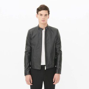 SANDRO 'DARKSIDE' LEATHER JACKET - LIKE NEW!